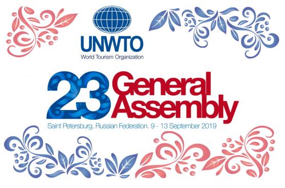 UNWTO General Assembly in St. Petersburg.