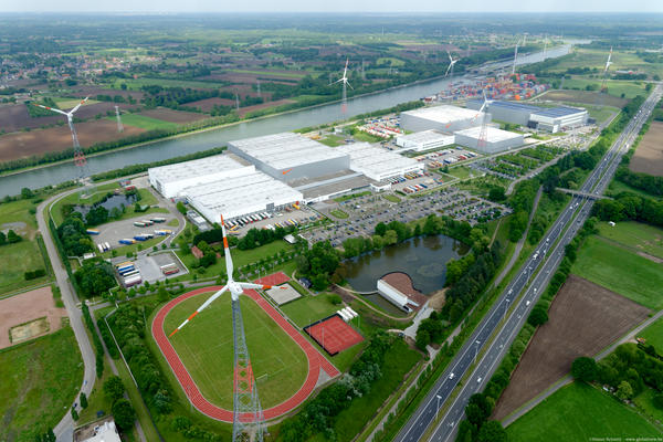 Nike European Logistics Campus in Laakdal, Flanders (Belgium)