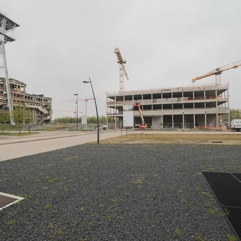 EnergyVille II will house 5000 m² of cutting-edge labs, assembly units and offices