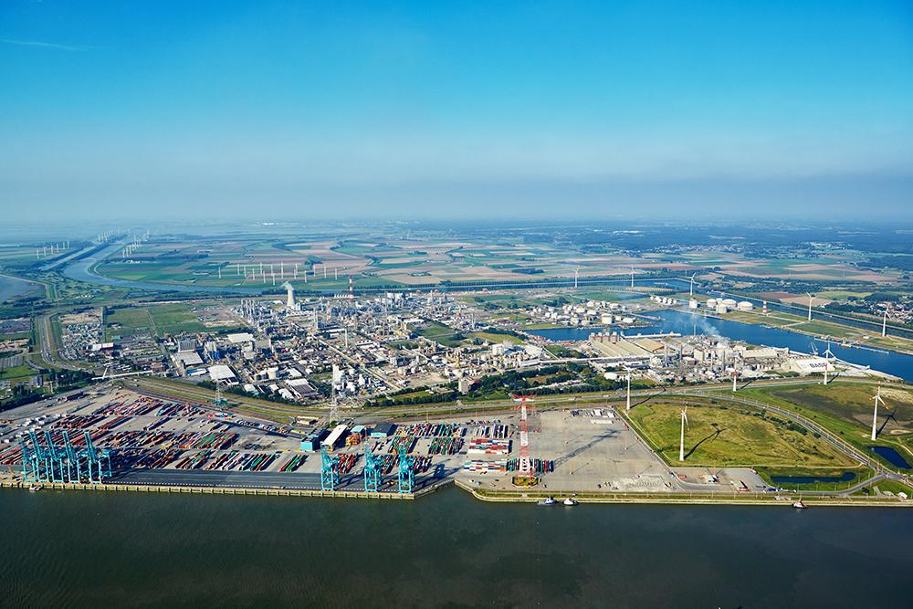 BASf plant in Antwerp, Flanders