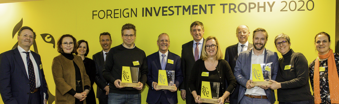 Winners at the Foreign Investment Trophy 2020