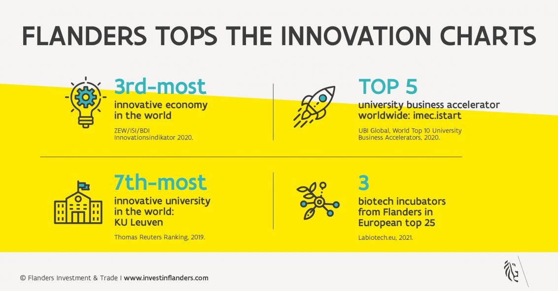 Flanders in the innovation charts 